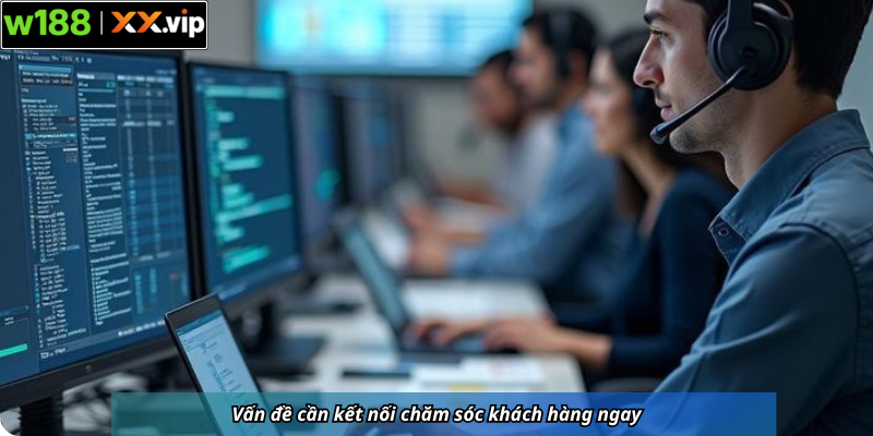 Vấn đề cần kết nối chăm sóc khách hàng ngay