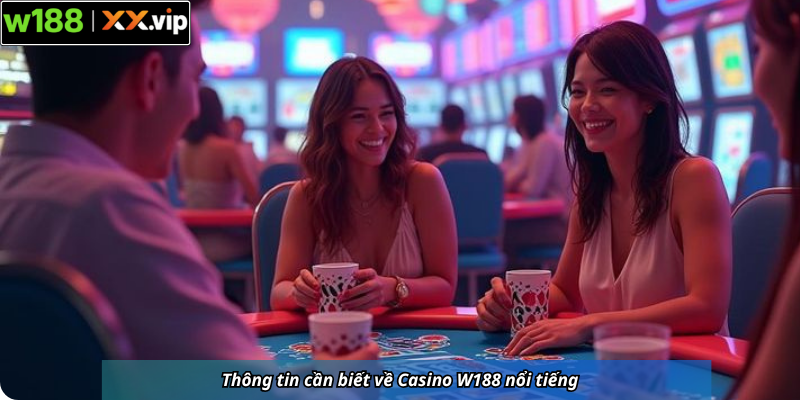 Thông tin cần biết về Casino W188 nổi tiếng