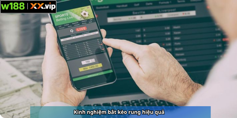 Kinh nghiệm bắt kèo rung hiệu quả